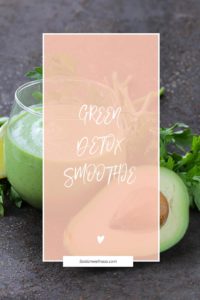Healthy detox smoothie recipes green