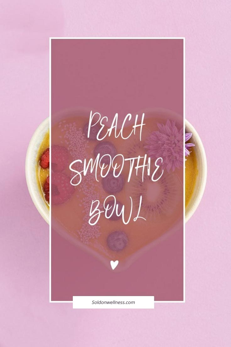 peach bowl smoothie