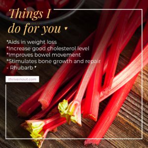 thrive inout rhubarb