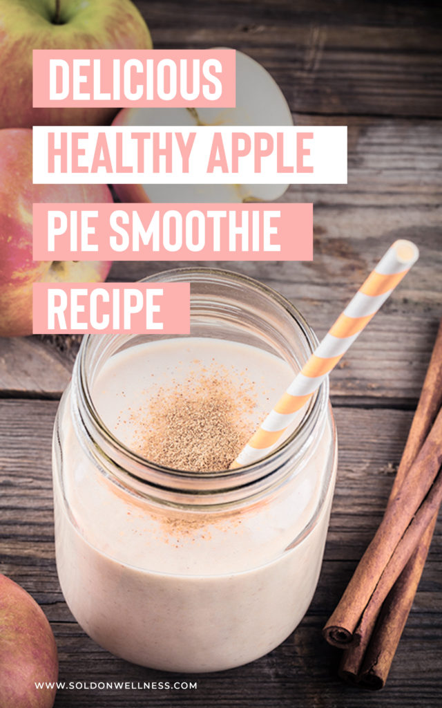 healthy apple pie smoothie recipe