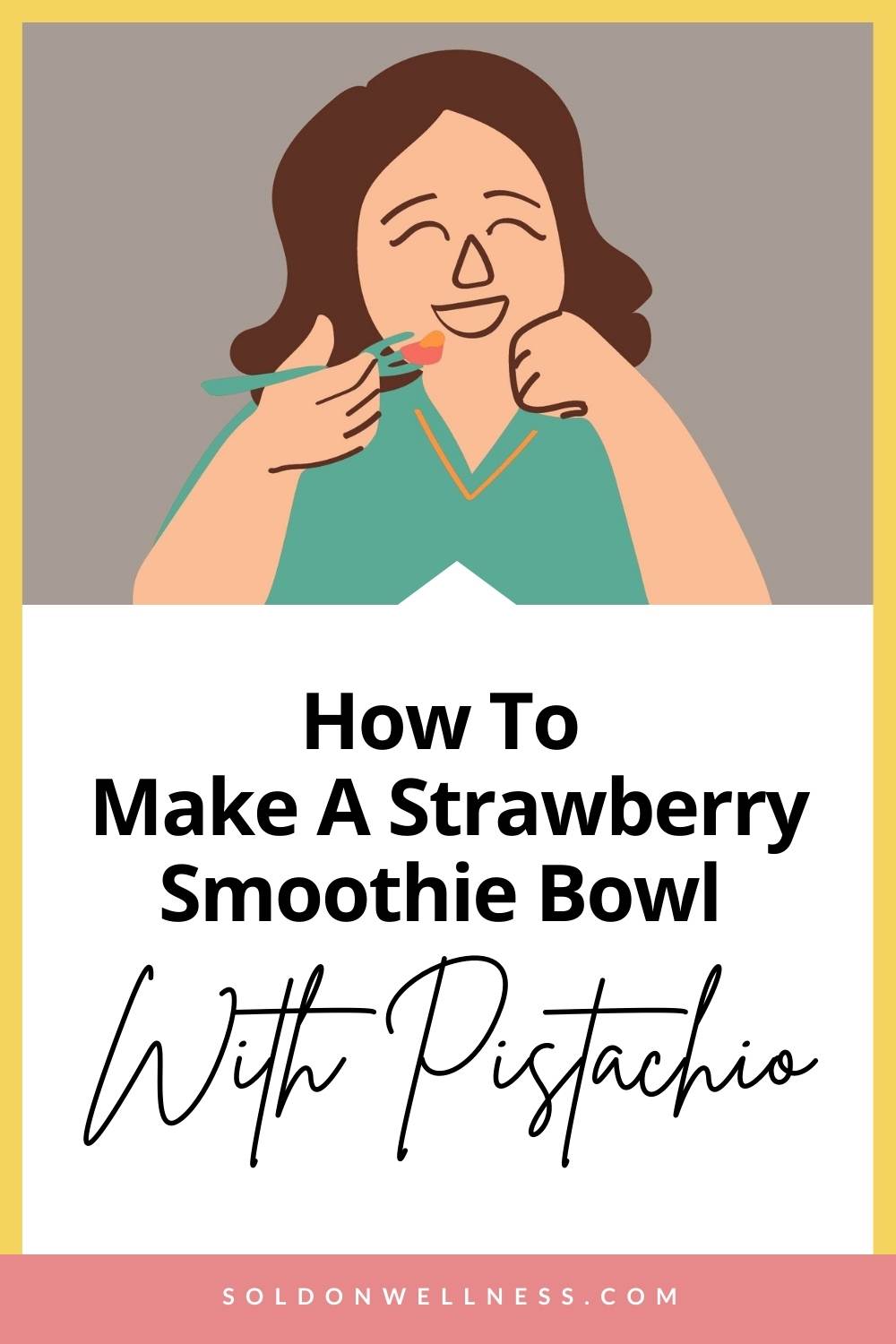 how to make a strawberry smoothie 