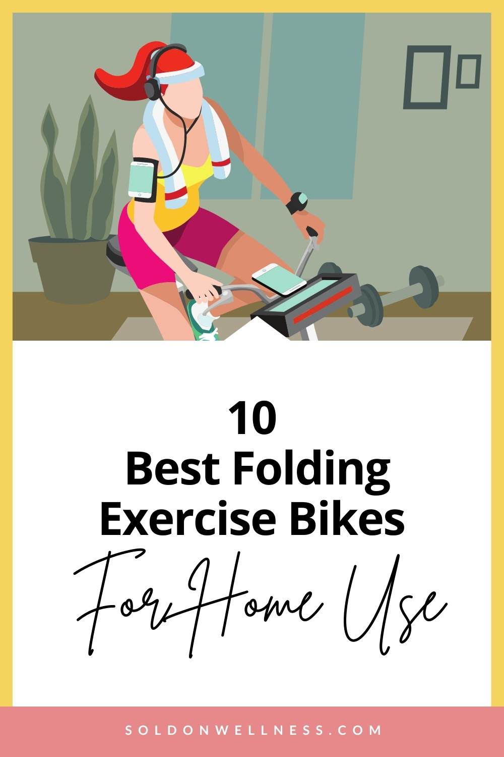 best folding exercise bikes 