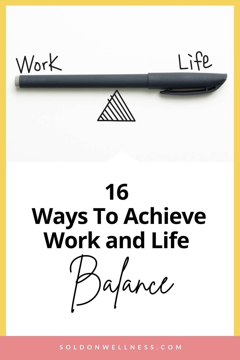 how to achieve work and life balance